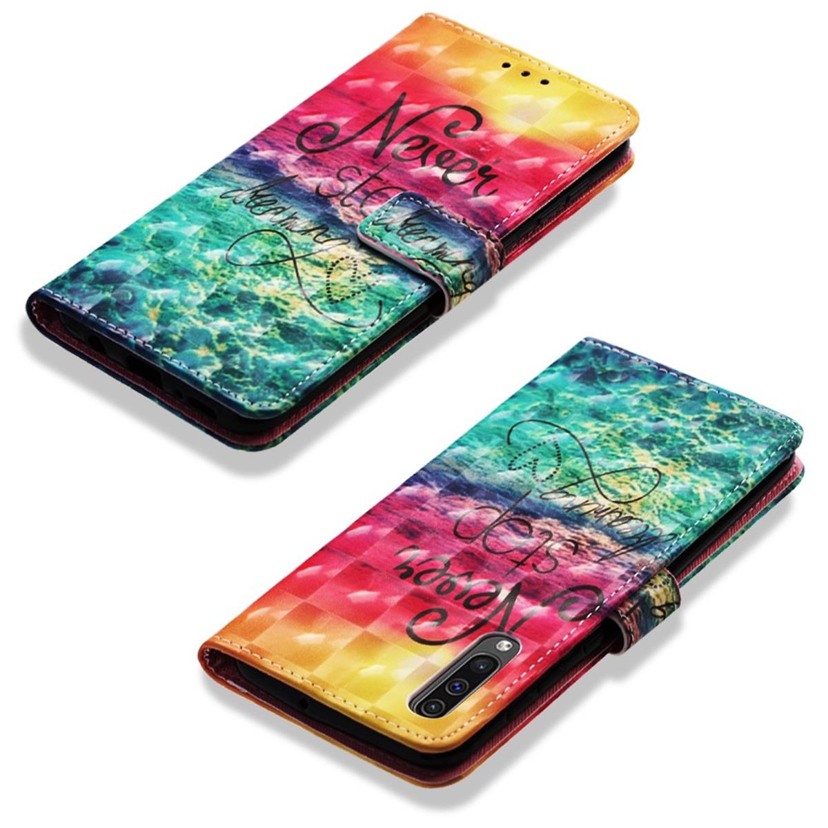 Hülle für Samsung Galaxy A50/A30s Case Schutzhülle Cover Motiv Never Stop Dreaming