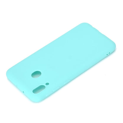 Hülle für Samsung Galaxy M20 Handyhülle Silikon Case Cover Handytasche matt Grün