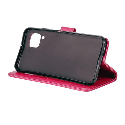 Hülle für Samsung Galaxy A12/M12 Handyhülle Flip Case Cover Tasche Mandala Pink