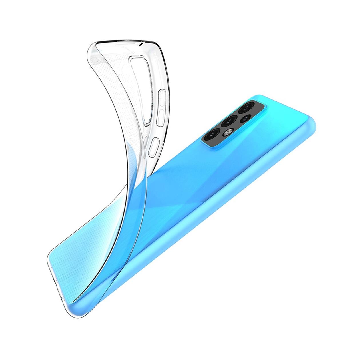 Hülle für Samsung Galaxy A52/A52 5G/A52s 5G Handyhülle Silikon Cover Case klar