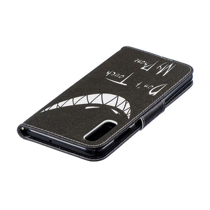 Hülle für Samsung Galaxy A50/A30s Case Schutzhülle Cover Motiv Don´t touch Grinsen