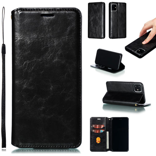 Hülle für Apple iPhone 11 [6,1 Zoll] Handyhülle Schutz Tasche Case Etui Cover Schwarz
